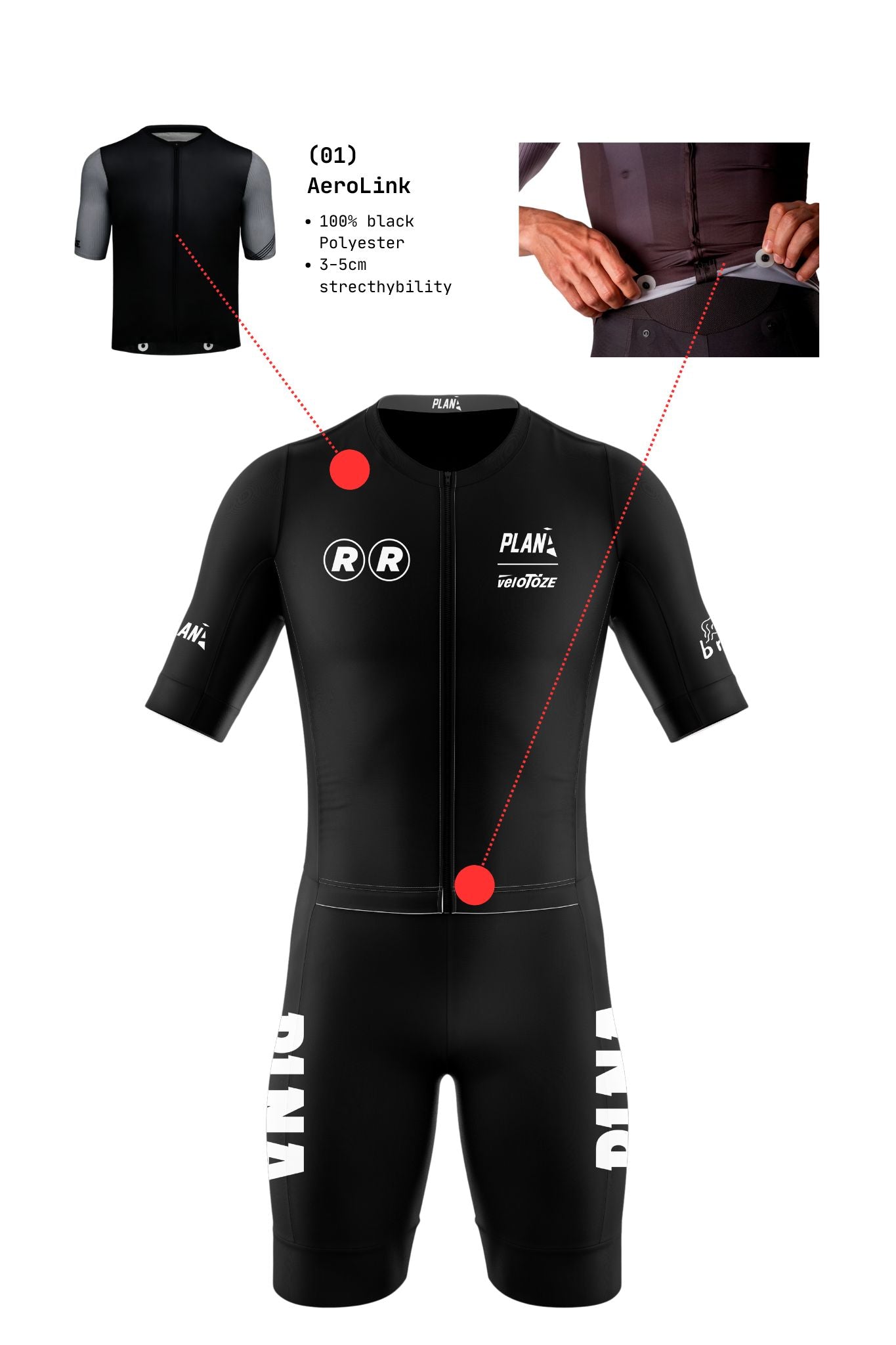 (Pre-Order) Plan A x Velotoze RR Aero Jersey
