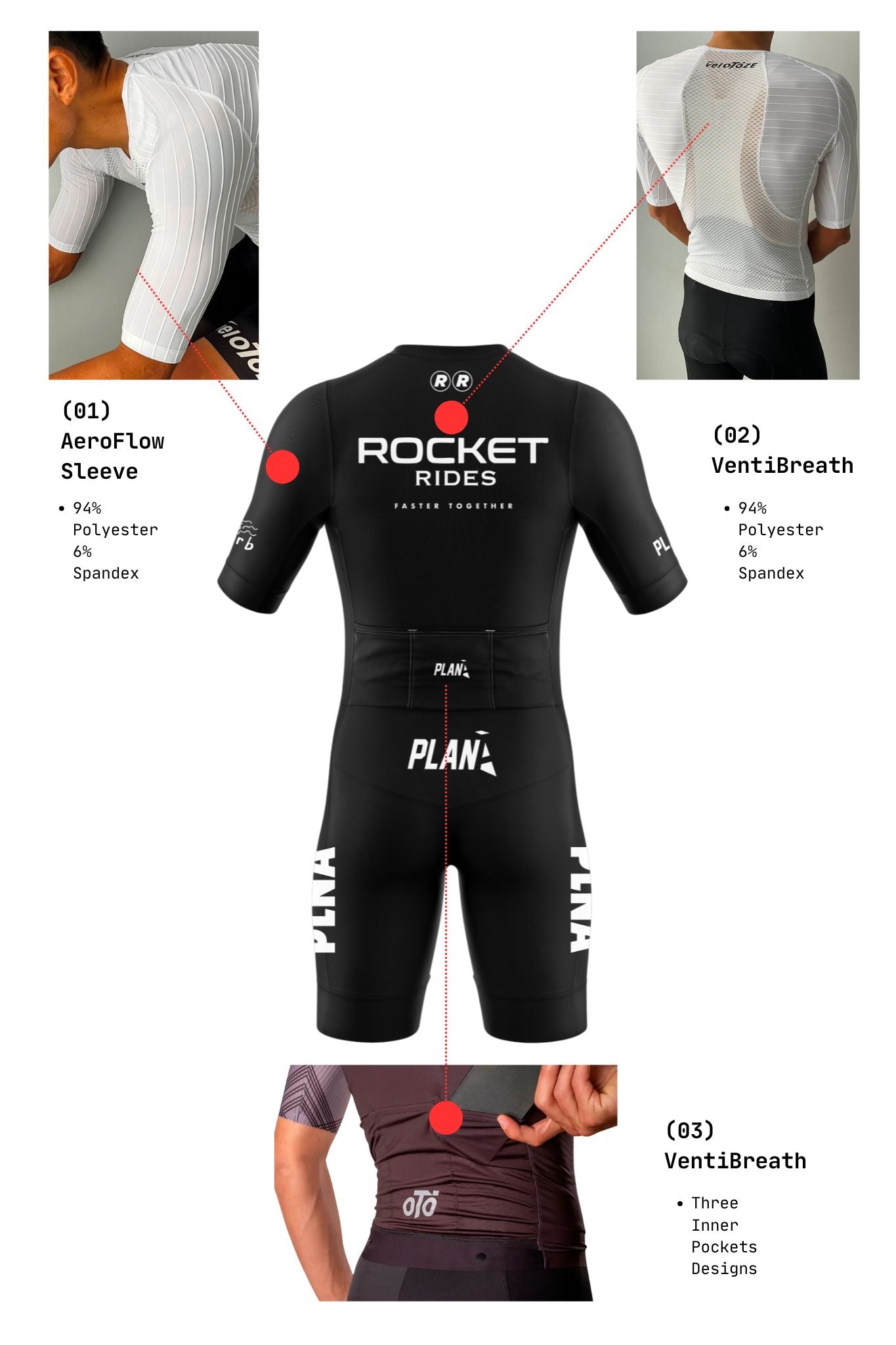 (Pre-Order) Plan A x Velotoze RR Aero Jersey